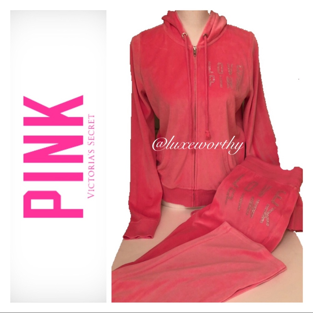 Victory Secret Velour Sweatsuit